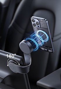 Podstawka Usams USAMS Uchwyt magnetyczny uniwersalny na kokpit US-ZJ079 czarny/black ZJ79ZJ01 12