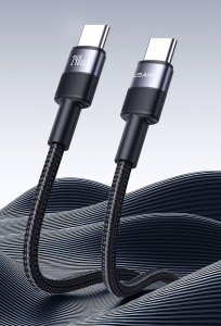 Kabel USB Usams USB-C - USB-C 1.2 m Czarny (Usa001453) 7