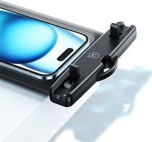 Usams USAMS Etui wodoodporne podwójne 6.7" IP68 różowy/pink FSD1403 (YD014) 3