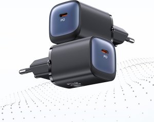 Ładowarka Usams USAMS Ład. siec. CC248 20W GaN USB-C Fast Charging HC Series czarny/black CC248TC01 9