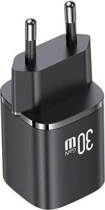 Ładowarka Usams USAMS Ład. siec. CC254 30W GaN USB-C/USB-A Fast Charging HC Series czarny/black CC254TC01 5