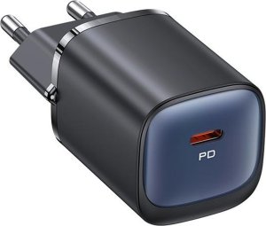 Ładowarka Usams USAMS Ład. siec. CC251 30W GaN USB-C Fast Charging HC Series czarny/black CC251TC01 2