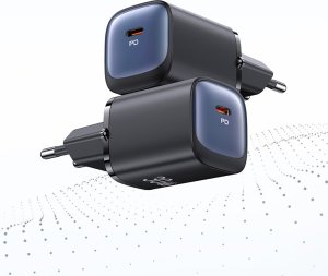 Ładowarka Usams USAMS Ład. siec. CC251 30W GaN USB-C Fast Charging HC Series czarny/black CC251TC01 8