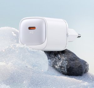 Ładowarka Usams USAMS Ład. siec. CC251 30W GaN USB-C Fast Charging HC Series czarny/black CC251TC01 10