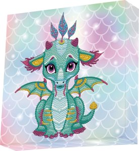 DIAMOND DOTZ DIAMOND DOTZ DOTZ BOX ARIEL THE BABY DRAGON 1