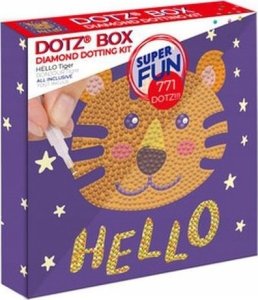 DIAMOND DOTZ DIAMOND DOTZ DOTZ BOX HELLO TIGER 1