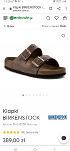 Birkenstock Birkenstock Arizona FL WB Habana 452761 Brązowe 36 2