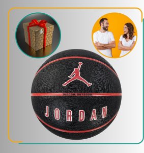 Jordan  Ultimate 2.0 8P In/Out Ball J1008254-017 Czarne r. 7 5