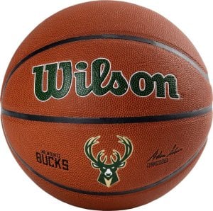 Wilson Wilson Team Alliance Milwaukee Bucks Ball WTB3100XBMIL Brązowe 7 1