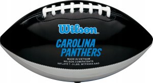 Wilson Wilson NFL Team Peewee Carolina Panthers Mini Ball WTF1523XBCA Czarne 7 2