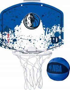 Wilson Wilson NBA Team Dallas Mavericks Mini Hoop WTBA1302DAL Niebieskie One size 2