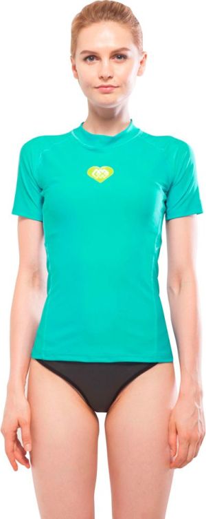 Aqua Marina Damska koszulka do sportów wodnych Alluv Kolor Niebieski, Rozmiar XL 1