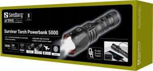 Powerbank Sandberg Survivor Torch Powerbank 5000 14