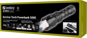 Powerbank Sandberg Survivor Torch Powerbank 5000 8