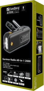 Radio Sandberg Survivor Radio All-in-1 2000 6