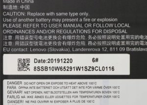 Napęd Lenovo CP/B L19C4PF4 15.36V60.7Wh4cel 5