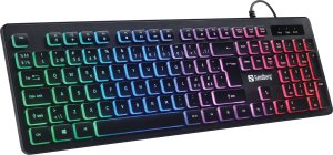 Klawiatura Sandberg Gamer Keyboard Stealth NORDIC 3
