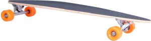 Deskorolka Worker Deskorolka Longboard Skully 36" czarno-pomarańczowa (11139) 5