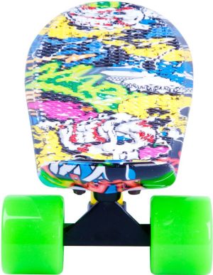 Deskorolka Worker Fiszka deskorolka Penny board Colory 22" ABEC-11 Kolor tęczowy (11736-1) 5
