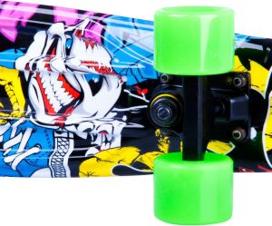 Deskorolka Worker Fiszka deskorolka Penny board Colory 22" ABEC-11 Kolor tęczowy (11736-1) 9