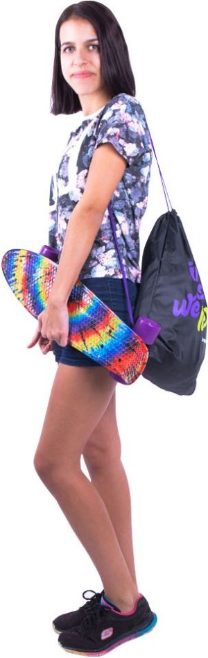 Deskorolka Worker Fiszka deskorolka Penny board Colory 22" ABEC-11 Kolor żółto-zielony (11736-3) 2