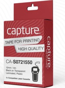 Capture 12mm x 4m Black on 1