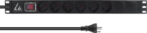Listwa zasilająca Lanview 19'' rack mount power strip, 1