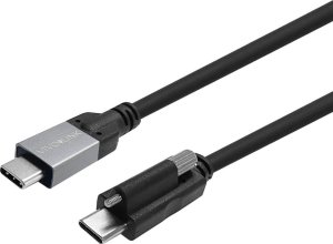 Kabel USB VivoLink USB-C Screw to USB-C Cable 6m 1