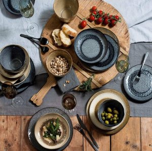 Leonardo Talerz głęboki 21cm piaskowy 6szt.MATERA 4