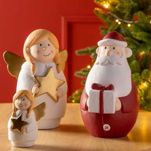 Leonardo Leonardo - figurka Mikołajk z prezentem 30cm CANDELA 3