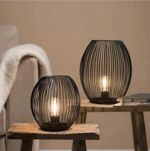 Leonardo Latarnia LED czarna 18cm CASOLARE - Leonardo 2