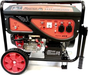 MasterCut MASTERCUT HSDG 6500E AGREGAT PRĄDOTWÓRCZY GENERATOR PRĄDU 5.5kW 2X230V 13KM ESTART 1