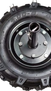 Glebogryzarka MasterCut MASTERCUT BK55 8001017 KOŁA POMPOWANE GUMOWE POMOCNICZE TRANSPORTOWE Z OSIAMI 30mm 4.00-8 16" ZESTAW PARA DO GLEBOGRYZARKI MASTERCUT BK 8001017 2