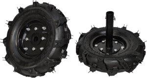 Glebogryzarka MasterCut MASTERCUT BK55 8001017 KOŁA POMPOWANE GUMOWE POMOCNICZE TRANSPORTOWE Z OSIAMI 30mm 4.00-8 16" ZESTAW PARA DO GLEBOGRYZARKI MASTERCUT BK 8001017 3