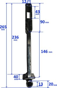 Glebogryzarka MasterCut KONSOLA ŁĄCZNIK ADAPTER OSPRZĘTU GLEBOGRYZARKI MASTERCUT HSDT80 PTT90 3