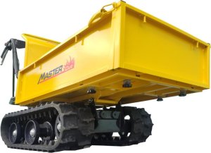 MasterCut MASTERCUT SF0610 WOZIDŁO TRANSPORTER SPALINOWY SKRZYNIOWY BUDOWLANY GĄSIENICOWY OGRODOWY TACZKA WYWROTKA NA GĄSIENICACH 2