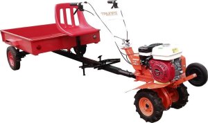Triunfo PRZYCZEPKA Z SIEDZISKIEM OGRODOWA WOZIDŁO WÓZEK OGRODOWY DO GLEBOGRYZARKI Z UCHWYTEM TYPU "TRIUNFO" 2