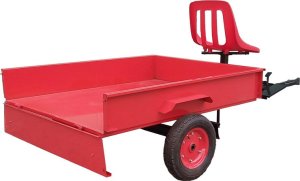 Triunfo PRZYCZEPKA Z SIEDZISKIEM OGRODOWA WOZIDŁO WÓZEK OGRODOWY DO GLEBOGRYZARKI Z UCHWYTEM TYPU "TRIUNFO" 4