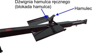 Triunfo PRZYCZEPKA Z SIEDZISKIEM OGRODOWA WOZIDŁO WÓZEK OGRODOWY DO GLEBOGRYZARKI Z UCHWYTEM TYPU "TRIUNFO" 7