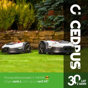 Robot koszący Cedrus CEDRUS M6+ ROBOT KOSZĄCY KOSIARKA AUTOMATYCZNA DO TRAWY C-MOW 600m2 - OFICJALNY DYSTRYBUTOR - AUTORYZOWANY DEALER CEDRUS 31