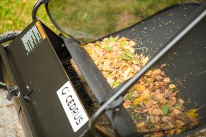 Cedrus SP31110 ZBIERACZ ZAMIATARKA DO TRAWY LIŚCI Z KOSZEM 66cm 12