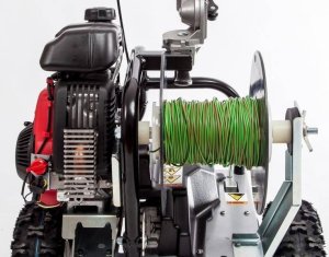 Cedrus VONBLON KVM600MH-LI URZĄDZENIE MASZYNA AKUMULATOROWA DO UKŁADANIA PRZEWODU KABLA KABLI NA TRAWNIKU PORTABLE WINCH - OFICJALNY DYSTRYBUTOR - AUTORYZOWANY DEALER CEDRUS 17