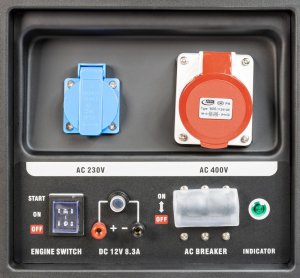 Loncin LC6500D-AS MOCNY AGREGAT GENERATOR PRĄDOTWÓRCZY 230V / 400V AVR 5,5kW 5