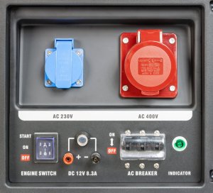 Loncin LC8000D-AS MOCNY AGREGAT GENERATOR PRĄDOTWÓRCZY 230V / 400V AVR 6,5kW 9