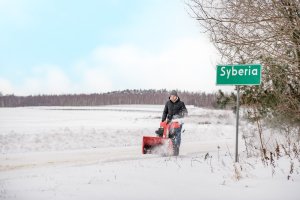 Cedrus Odśnieżarka spalinowa pług do śniegu śnieżny odśnieżarki wirnikowa dwustopniowa z napędem 10KM ESTART z rozrusznikiem SB71-E (3065-uniw) 19