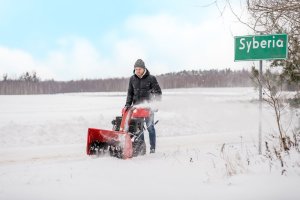 Cedrus Odśnieżarka spalinowa pług do śniegu śnieżny odśnieżarki wirnikowa dwustopniowa z napędem 10KM ESTART z rozrusznikiem SB71-E (3065-uniw) 20