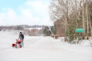 Cedrus Odśnieżarka spalinowa pług do śniegu śnieżny odśnieżarki wirnikowa dwustopniowa z napędem 10KM ESTART z rozrusznikiem SB71-E (3065-uniw) 35