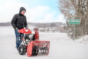 Cedrus Odśnieżarka spalinowa pług do śniegu śnieżny odśnieżarki wirnikowa dwustopniowa z napędem 10KM ESTART z rozrusznikiem SB71-E (3065-uniw) 36