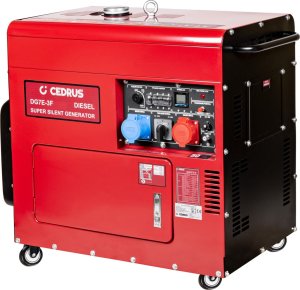 Cedrus CEDRUS DG7E-3F AGREGAT GENERATOR PRĄDOTWÓRCZY 7.1kW / 12 KM 230/400V AVR WERSJA WYCISZONA SILENT CEDRUS 7.1 kW KD195FC DIESEL 1