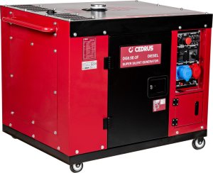 Cedrus CEDRUS DG8.5E-3F AGREGAT GENERATOR PRĄDOTWÓRCZY 8.5kW / 18 KM 230/400V AVR WERSJA WYCISZONA SILENT CEDRUS 8.5 kW KD1100F DIESEL 1